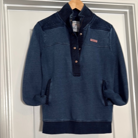 Vineyard Vines Navy Sweatshirt - Picture 1 of 5